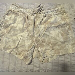 Old Navy Tie-Dye Tan Athletic Shorts